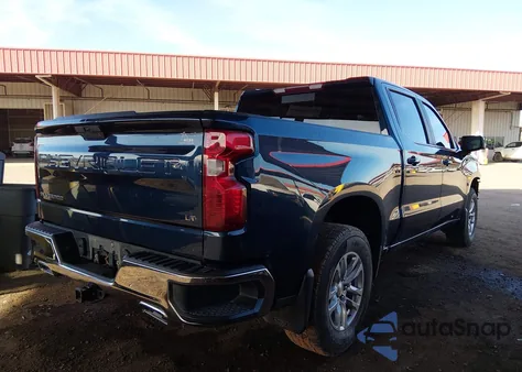 2021 Chevrolet Silverado 1500 4Wd Short Bed Lt из США, поврежденный, VIN 1GCUYDET1MZ166050